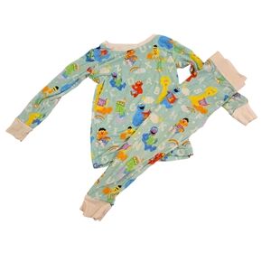 Little Sleepies Seasme Street Long Sleeve Two Piece PJs